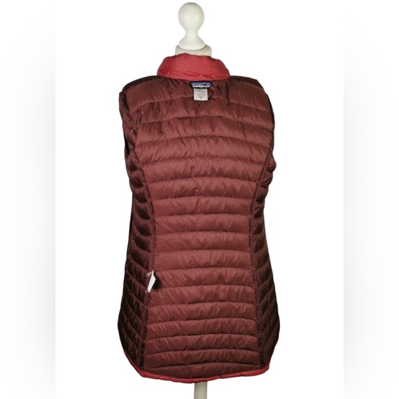 Patagonia Women's Long Full Zip Crewneck Fiona Down Parka Puffer Jacket Coat - Picture 9 of 10